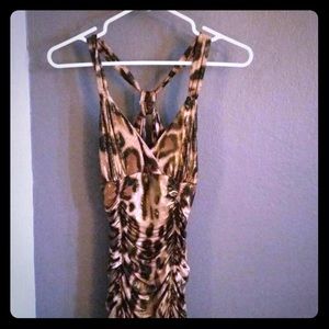 Cheetah print dress